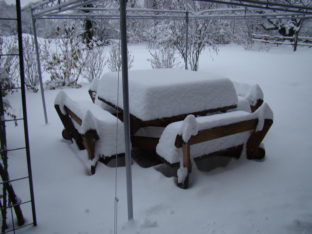 Table du jardin