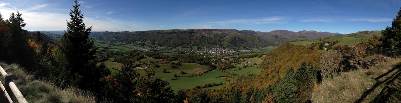 Vue depuis le rocher de Curebourse